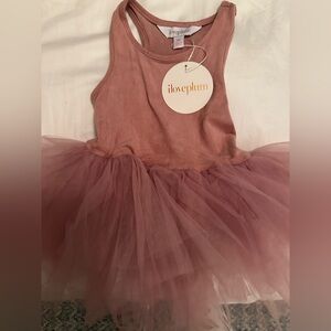I love plum Pink Tutu Dress for Kids